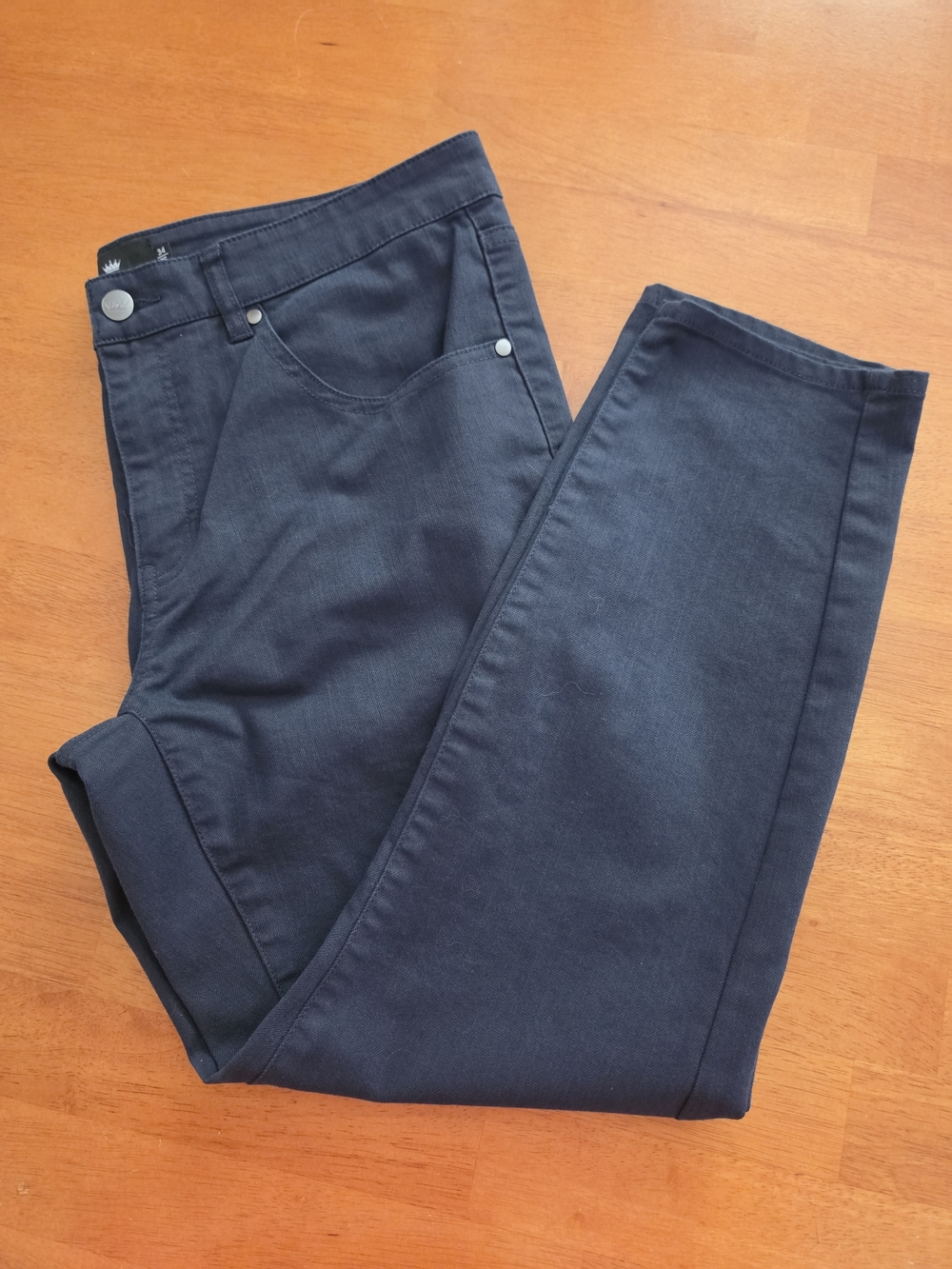 Under 510 Mens Tapered Navy Flex Jeans. 34x26